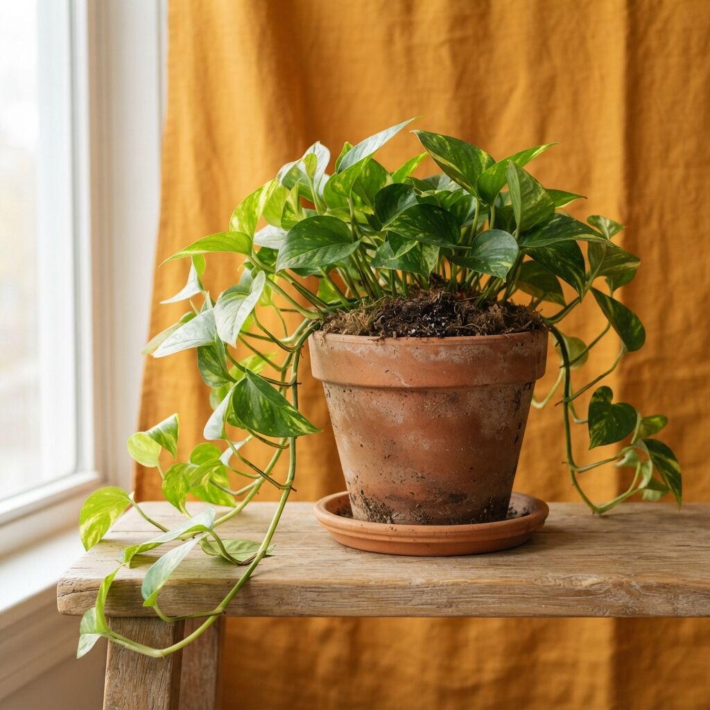 Golden Pothos in Honey Glaze